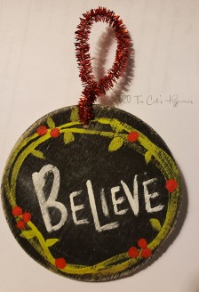 Believe Ornament